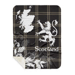 Sherpa Blanket - Tartan Blanket Thistle and Lion Scottish Clan Eternity Plaid Blanket, plaid sherpa blanket queen,purple sherpa blanket,queen sherpa blanket,queen size sherpa blanket,red sherpa blanket,scottish tartan blankets,sherpa blanket,sherpa christmas blanket