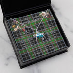 Sea Turtle Necklace To My Beautiful Soulmate Necklace In Your Eyes I Have Found My Home Clan Webster Tartan Blue Turtle Necklace