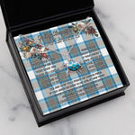 Sea Turtle Necklace To My Beautiful Soulmate Necklace In Your Eyes I Have Found My Home Clan Stewart Muted Blue Tartan Blue Turtle Necklace