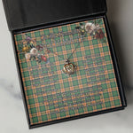 To My Beautiful Soulmate Necklace In Your Eyes I Have Found My Home Clan Pollock Hunting Tartan Crown Pendant Necklace