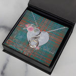 Rising Phoenix Necklace - Valentine Necklace Clan Wilson Ancient Tartan Gift for Girlfriend, Gift for My Wife Rising Phoenix Necklace