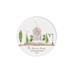 Scotstee Shop - Personalize Name Family New Home For The Holidays Christmas New Home Ceramic Ornament