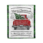 Tartan Blanket Vintage Red Truck with Christmas Tree Family Scottish Clan Donald MacDonald plaid blanket, red plaid blanket, buffalo plaid blanket, green plaid blanket, plaid fleece blanket, blue plaid blanket, red tartan blanket, tartan plaid blanket, black and white plaid blanket, , christmas plaid blanket, orange plaid blanket, tartan plaid throw blanket, pink plaid blanket, brown plaid blanket, buffalo check blanket