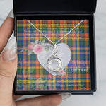 Rising Phoenix Necklace - Valentine Necklace Clan Buchanan Ancient Tartan Gift for Girlfriend, Gift for My Wife Rising Phoenix Necklace
