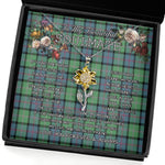 To My Beautiful Soulmate Sunflower Necklace In Your Eyes I Have Found My Home Clan MacThomas Ancient Tartan Jewelry For Girlfriend, Tartan Sunflower Pendant Necklace, Scottish Tartan Jewelry, valentine necklace, necklace girlfriend, necklace for wife, cute necklaces for girlfriend, jewelry for girlfriend, to my soulmate necklace, to my future wife necklace