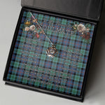To My Beautiful Soulmate Necklace In Your Eyes I Have Found My Home Clan MacTaggart Tartan Crown Pendant Necklace