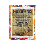 Scotstee Shop - Personalized Gift To My Husband Birthday Gift Letter For Husband And I Always Love You Forever Fleece Blanket