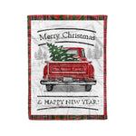 Tartan Blanket Vintage Red Truck with Christmas Tree Family Scottish Clan MacAlister plaid blanket, red plaid blanket, buffalo plaid blanket, green plaid blanket, plaid fleece blanket, blue plaid blanket, red tartan blanket, tartan plaid blanket, black and white plaid blanket, , christmas plaid blanket, orange plaid blanket, tartan plaid throw blanket, pink plaid blanket, brown plaid blanket, buffalo check blanket