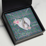 Rising Phoenix Necklace - Valentine Necklace Clan Carmichael Ancient Tartan Gift for Girlfriend, Gift for My Wife Rising Phoenix Necklace