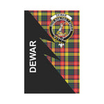 Scotstee Shop Dewar Tartan Garden Flag - Flash Style