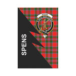 Scotstee Shop Spens (or Spence) Tartan Garden Flag - Flash Style