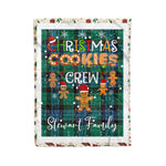 Personalized Gift Tartan Plaid Blanket Clan Stewart Ancient With Christmas Cookie Baking Crew Christmas Gift Blanket, Plaid Blanket, Christmas Fleece Blanket, Christmas Blanket, Tartan Blanket, Scottish Blanket, Scotland Blanket, Family Name Blanket, Custom Blanket, Personalized Blanket