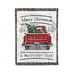 Tartan Blanket Vintage Red Truck with Christmas Tree Family Scottish Clan MacIntyre Hunting Weathered plaid blanket, red plaid blanket, buffalo plaid blanket, green plaid blanket, plaid fleece blanket, blue plaid blanket, red tartan blanket, tartan plaid blanket, black and white plaid blanket, , christmas plaid blanket, orange plaid blanket, tartan plaid throw blanket, pink plaid blanket, brown plaid blanket, buffalo check blanket