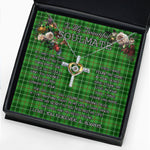 To My Beautiful Soulmate Necklace In Your Eyes I Have Found My Home Clan Blane Tartan Cross Dancing Necklace