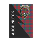Scotstee Shop Auchinleck Tartan Garden Flag - Flash Style