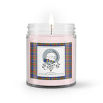 Soy Wax Candle - Buffalo Plaid Candle Clan Badge Bethune Tartan Plaid Soy Wax Candle, oil candle, candle handmade, wax candle, soy wax, nature wax, natural soy wax, natural soy candles, natural candle