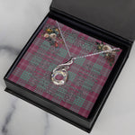 To My Beautiful Soulmate Necklace In Your Eyes I Have Found My Home Clan Crawford Ancient Tartan Rising Phoenix Necklace