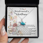 Opal Turtle Necklace - Mother-In-Law Necklace, To My Boyfriend's Mom Gift, Future Mother-In-Law Necklace