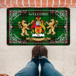Doormat - Tartan Door Mat The Family Fife Welcome Mat, Plaid Doormat Scottish