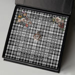 To My Beautiful Soulmate Necklace In Your Eyes I Have Found My Home Clan Scott Black White Modern Tartan Crown Pendant Necklace