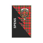 Scotstee Shop Spens (or Spence) Tartan Garden Flag - Flash Style