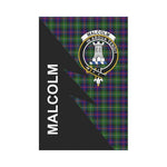 Scotstee Shop Malcolm (or MacCallum) Tartan Garden Flag - Flash Style