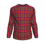 Scotstee Shop Tartan Plaid Sweatshirt, plaid sweatshirt, christmas sweatshirt, christmas sweatshirt womens, mens christmas sweatshirt, buffalo plaid sweatshirt,Clan Shaw Red Modern Sweatshirt