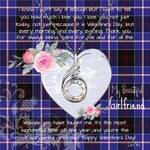 Rising Phoenix Necklace - Valentine Necklace Clan Dunlop Modern Tartan Gift for Girlfriend, Gift for My Wife Rising Phoenix Necklace