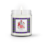 Soy Wax Candle - Buffalo Plaid Candle Cameron Family Crest Tartan Plaid Soy Wax Candle, oil candle, candle handmade, wax candle, soy wax, nature wax, natural soy wax, natural soy candles, natural candle