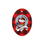 Wemyss Scottish Clan Badge Plaid Ornament Gift. Christmas Tree Ornament Wemyss Tartan Ornament,  ceramic ornament, personalized christmas ornaments, christmas tree ornaments, christmas door decorations, Plaid Ornament, Tartan Ceramic Ornament