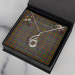 To My Beautiful Soulmate Necklace In Your Eyes I Have Found My Home Clan Kinninmont Tartan Rising Phoenix Necklace