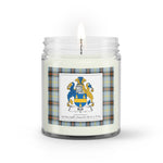 Soy Wax Candle - Buffalo Plaid Candle Bell Family Crest Tartan Plaid Soy Wax Candle, oil candle, candle handmade, wax candle, soy wax, nature wax, natural soy wax, natural soy candles, natural candle