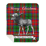 Scotstee Shop Plaid Tartan Blanket With Moose Clan MacCulloch Plaid Blanket, plaid blanket australia,plaid blanket canada,plaid christmas blanket,plaid fleece sherpa blanket,plaid sherpa blanket canada,plaid sherpa blanket lipstick,plaid sherpa blanket pink,plaid sherpa blanket queen