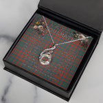 To My Beautiful Soulmate Necklace In Your Eyes I Have Found My Home Clan Matheson Ancient Tartan Rising Phoenix Necklace