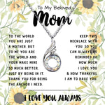 Rising Phoenix Necklace - To My Mom - You Are The World Mother's Day Necklace