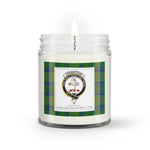Soy Wax Candle - Buffalo Plaid Candle Clan Crest Badge Cranstoun Hunting Tartan Plaid Soy Wax Candle, oil candle, candle handmade, wax candle, soy wax, nature wax, natural soy wax, natural soy candles, natural candle
