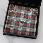 Sea Turtle Necklace To My Beautiful Soulmate Necklace In Your Eyes I Have Found My Home Clan MacDuff Dress Modern Tartan Blue Turtle Necklace