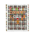 Personalized Gift Tartan Plaid Blanket Clan Stewart Dress Ancient With Christmas Cookie Baking Crew Christmas Gift Blanket, Plaid Blanket, Christmas Fleece Blanket, Christmas Blanket, Tartan Blanket, Scottish Blanket, Scotland Blanket, Family Name Blanket, Custom Blanket, Personalized Blanket