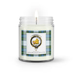 Soy Wax Candle - Buffalo Plaid Candle Clan Crest Badge Campbell Dress Tartan Plaid Soy Wax Candle, oil candle, candle handmade, wax candle, soy wax, nature wax, natural soy wax, natural soy candles, natural candle