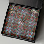To My Beautiful Soulmate Necklace In Your Eyes I Have Found My Home Clan Anderson Ancient Tartan Crown Pendant Necklace