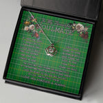 To My Beautiful Soulmate Necklace In Your Eyes I Have Found My Home Clan Masterton Tartan Crown Pendant Necklace