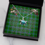 Sea Turtle Necklace To My Beautiful Soulmate Necklace In Your Eyes I Have Found My Home Clan Henderson Ancient Tartan Blue Turtle Necklace