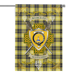 House Flag - Barclay Irish Shield Celtic Cross Tartan Garden Flag St Patrick's Day Garden Flag