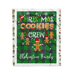 Products Personalized Gift Tartan Plaid Blanket Clan Elphinstone Hunting With Christmas Cookie Baking Crew Christmas Gift Blanket, Plaid Blanket, Christmas Fleece Blanket, Christmas Blanket, Tartan Blanket, Scottish Blanket, Scotland Blanket, Family Name Blanket, Custom Blanket, Personalized Blanket