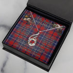 To My Beautiful Soulmate Necklace In Your Eyes I Have Found My Home Clan Wishart Tartan Rising Phoenix Necklace