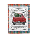 Tartan Blanket Vintage Red Truck with Christmas Tree Family Scottish Clan MacFarlane Ancient plaid blanket, red plaid blanket, buffalo plaid blanket, green plaid blanket, plaid fleece blanket, blue plaid blanket, red tartan blanket, tartan plaid blanket, black and white plaid blanket, , christmas plaid blanket, orange plaid blanket, tartan plaid throw blanket, pink plaid blanket, brown plaid blanket, buffalo check blanket