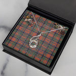 To My Beautiful Soulmate Necklace In Your Eyes I Have Found My Home Clan Stewart Royal Ancient Tartan Rising Phoenix Necklace