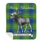 Scotstee Shop Plaid Tartan Blanket With Moose Clan Johnston Ancient Plaid Blanket, plaid blanket australia,plaid blanket canada,plaid christmas blanket,plaid fleece sherpa blanket,plaid sherpa blanket canada,plaid sherpa blanket lipstick,plaid sherpa blanket pink,plaid sherpa blanket queen