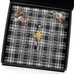 To My Beautiful Soulmate Sunflower Necklace In Your Eyes I Have Found My Home Clan MenZies Modern Tartan Jewelry For Girlfriend, Tartan Sunflower Pendant Necklace, Scottish Tartan Jewelry, valentine necklace, necklace girlfriend, necklace for wife, cute necklaces for girlfriend, jewelry for girlfriend, to my soulmate necklace, to my future wife necklace