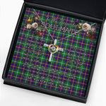 To My Beautiful Soulmate Necklace In Your Eyes I Have Found My Home Clan Inglis Modern Tartan Cross Dancing Necklace